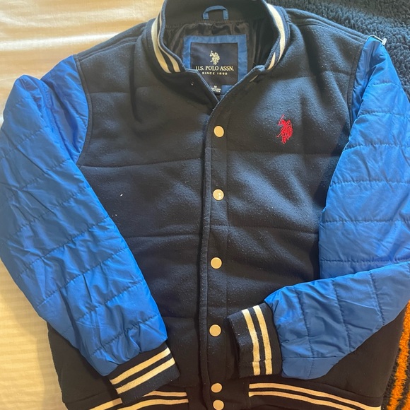 Other - Vintage polo baseball bomber jacket size M